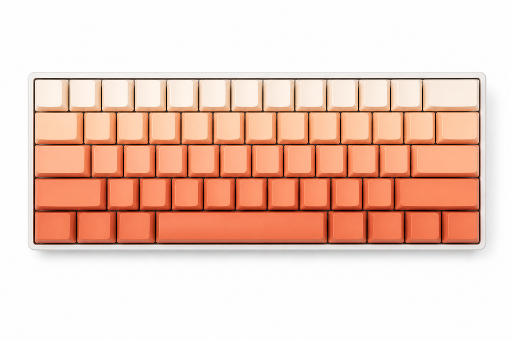Keyboard Amber Fade 60%