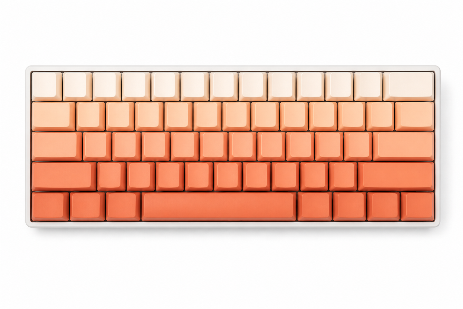 Keyboard Amber Fade 60%